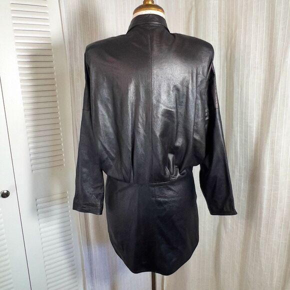 Par Originaux Pablo | Women’s | Tops | Size 7/8 | Vintage Bat Wing Genuine Leath - Picture 4 of 6